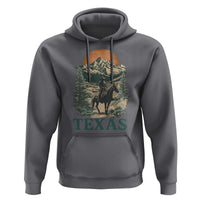 Texas Western Cowboy Life Hoodie Vintage Horse Riding Graphic
