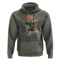 Texas Western Cowboy Life Hoodie Vintage Horse Riding Graphic