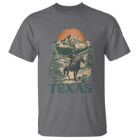 Texas Western Cowboy Life T Shirt Vintage Horse Riding Graphic