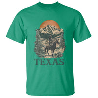 Texas Western Cowboy Life T Shirt Vintage Horse Riding Graphic