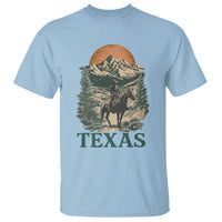 Texas Western Cowboy Life T Shirt Vintage Horse Riding Graphic