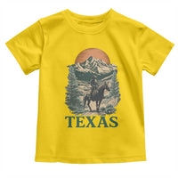 Texas Western Cowboy Life Toddler T Shirt Vintage Horse Riding Graphic