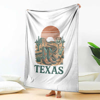 Vintage Route Highway 66 Texas Throw Blanket Amarillo Road Trip Adventure