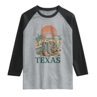 Vintage Route Highway 66 Texas Raglan Shirt Amarillo Road Trip Adventure