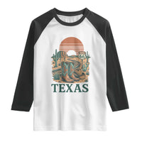Vintage Route Highway 66 Texas Raglan Shirt Amarillo Road Trip Adventure