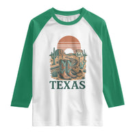 Vintage Route Highway 66 Texas Raglan Shirt Amarillo Road Trip Adventure