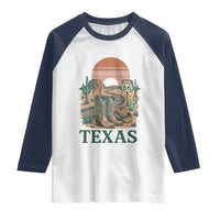 Vintage Route Highway 66 Texas Raglan Shirt Amarillo Road Trip Adventure
