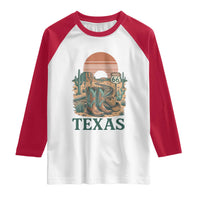 Vintage Route Highway 66 Texas Raglan Shirt Amarillo Road Trip Adventure