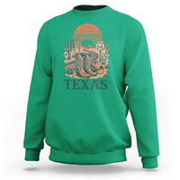 Vintage Route Highway 66 Texas Sweatshirt Amarillo Road Trip Adventure