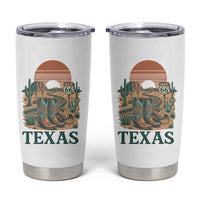 Vintage Route Highway 66 Texas Tumbler Cup Amarillo Road Trip Adventure