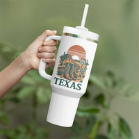 Vintage Route Highway 66 Texas Tumbler With Handle Amarillo Road Trip Adventure