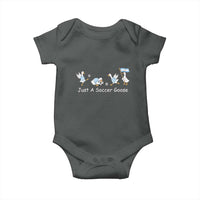 Funny Just A Soccer Goose Baby Onesie Argentina Soccer Lover