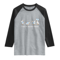 Funny Just A Soccer Goose Raglan Shirt Argentina Soccer Lover