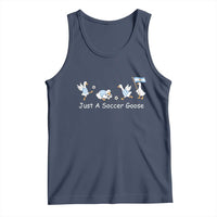 Funny Just A Soccer Goose Tank Top Argentina Soccer Lover