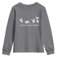 Funny Just A Soccer Goose Youth Sweatshirt Argentina Soccer Lover