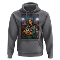 Funny Statue Of Liberty Soccer Gift Hoodie USA Football Pride