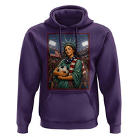 Funny Statue Of Liberty Soccer Gift Hoodie USA Football Pride