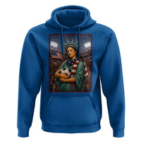 Funny Statue Of Liberty Soccer Gift Hoodie USA Football Pride