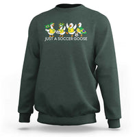 Funny Just A Soccer Goose Sweatshirt Brazil Football Fan