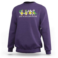 Funny Just A Soccer Goose Sweatshirt Brazil Football Fan