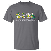 Funny Just A Soccer Goose T Shirt Brazil Football Fan