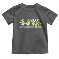 Funny Just A Soccer Goose Toddler T Shirt Brazil Football Fan