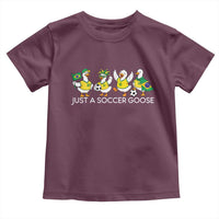 Funny Just A Soccer Goose Toddler T Shirt Brazil Football Fan