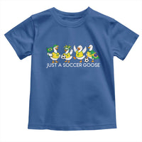 Funny Just A Soccer Goose Toddler T Shirt Brazil Football Fan