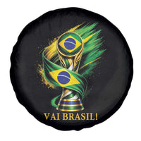 Brazil Soccer Fan 2026 Gift Spare Tire Cover Vai Brasil