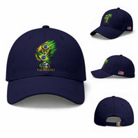 Brazil Soccer Fan 2026 Gift Baseball Cap Vai Brasil