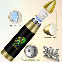 Brazil Soccer Fan 2026 Gift Bullet Tumbler Vai Brasil
