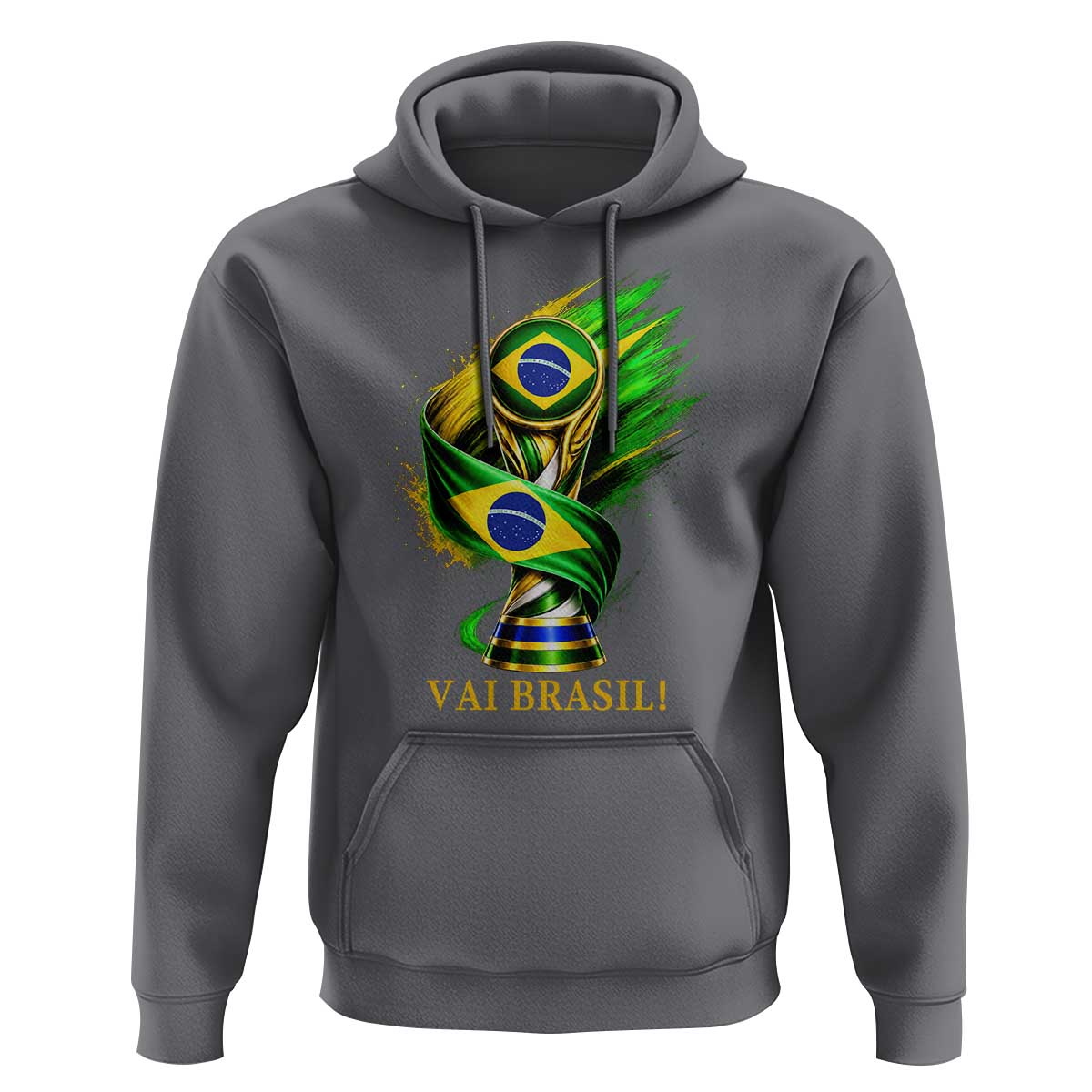 Brazil Soccer Fan 2026 Gift Hoodie Vai Brasil