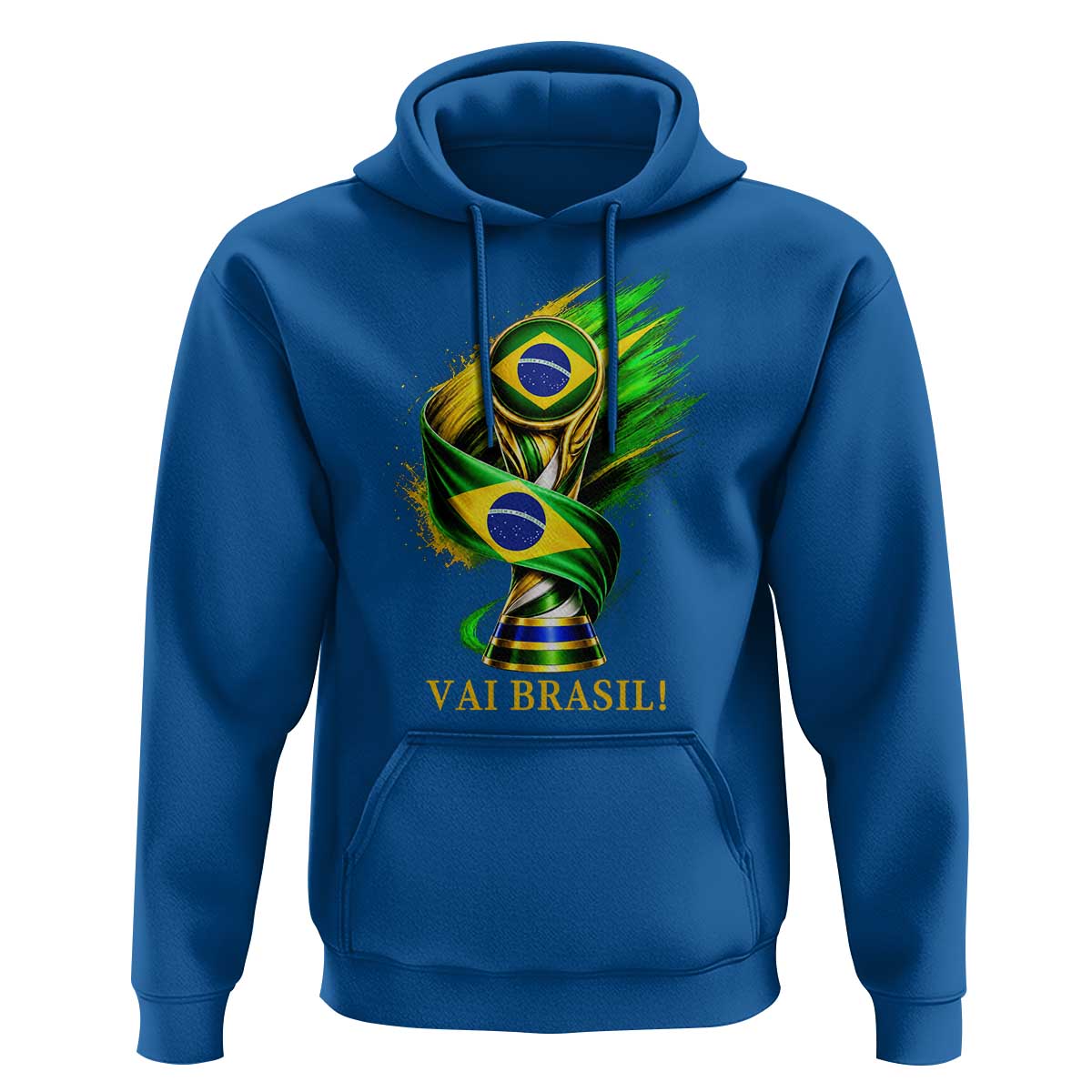 Brazil Soccer Fan 2026 Gift Hoodie Vai Brasil
