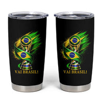 Brazil Soccer Fan 2026 Gift Tumbler Cup Vai Brasil