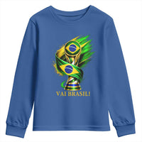 Brazil Soccer Fan 2026 Gift Youth Sweatshirt Vai Brasil