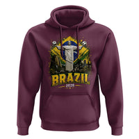 Brazilian Futbol 2026 Hoodie Christ The Redeemer Football Pride
