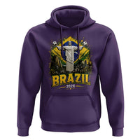 Brazilian Futbol 2026 Hoodie Christ The Redeemer Football Pride