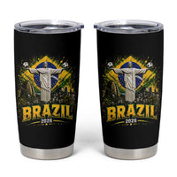 Brazilian Futbol 2026 Tumbler Cup Christ The Redeemer Football Pride