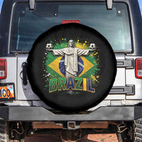 Latin Pride Christ The Redeemer Graphic Spare Tire Cover Brazilian Football 2026