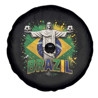 Latin Pride Christ The Redeemer Graphic Spare Tire Cover Brazilian Football 2026