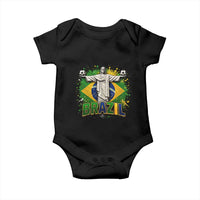Latin Pride Christ The Redeemer Graphic Baby Onesie Brazilian Football 2026