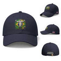 Latin Pride Christ The Redeemer Graphic Baseball Cap Brazilian Football 2026