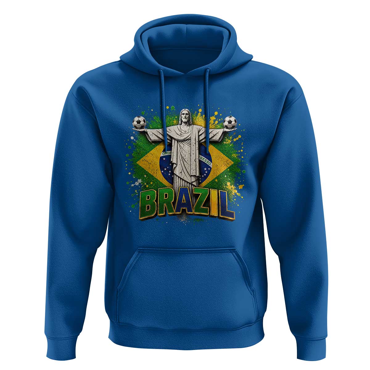 Latin Pride Christ The Redeemer Graphic Hoodie Brazilian Football 2026