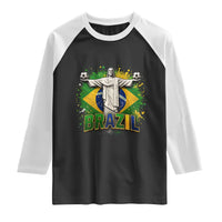 Latin Pride Christ The Redeemer Graphic Raglan Shirt Brazilian Football 2026