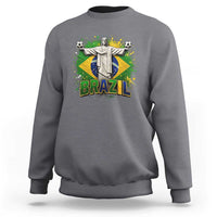 Latin Pride Christ The Redeemer Graphic Sweatshirt Brazilian Football 2026
