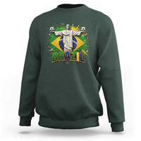 Latin Pride Christ The Redeemer Graphic Sweatshirt Brazilian Football 2026