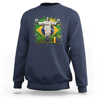 Latin Pride Christ The Redeemer Graphic Sweatshirt Brazilian Football 2026