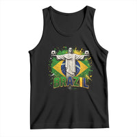 Latin Pride Christ The Redeemer Graphic Tank Top Brazilian Football 2026
