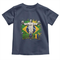 Latin Pride Christ The Redeemer Graphic Toddler T Shirt Brazilian Football 2026