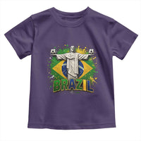 Latin Pride Christ The Redeemer Graphic Toddler T Shirt Brazilian Football 2026